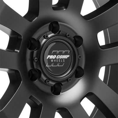 46 Series Prodigy, 20×9.5 with 6×5.5 Bolt Pattern – Satin Black – 7046-29583 view 3