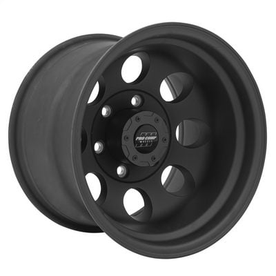 69 Series Vintage, 15×10 Wheel with 6 on 5.5 Bolt Pattern – Flat Black – 7069-5183 view 1