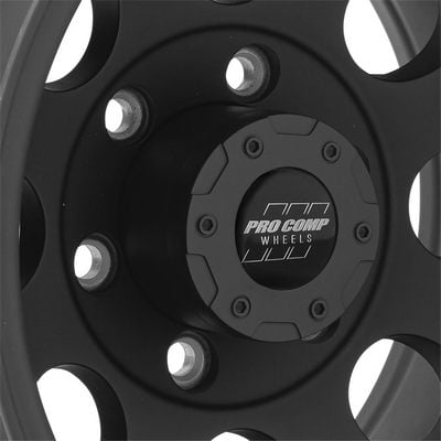 69 Series Vintage, 15×10 Wheel with 6 on 5.5 Bolt Pattern – Flat Black – 7069-5183 view 3