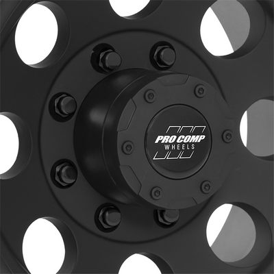 69 Series Vintage, 17×9 Wheel with 8 on 170 Bolt Pattern – Flat Black – 7069-7970 view 2