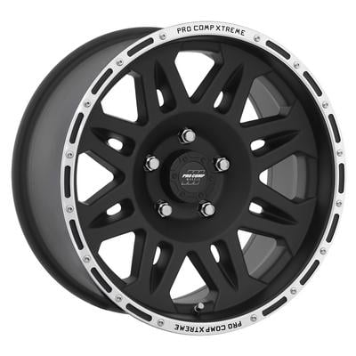 05 Series Torq, 17×9 Wheel with 5 on 5 Bolt Pattern – Matte Black Machined – 7105-7973 view 1