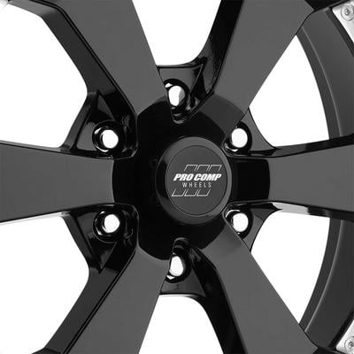 Series 8180, 20×9 Wheel with 6 on 135 Bolt Pattern – Gloss Black Machined – 8180-2936 view 3