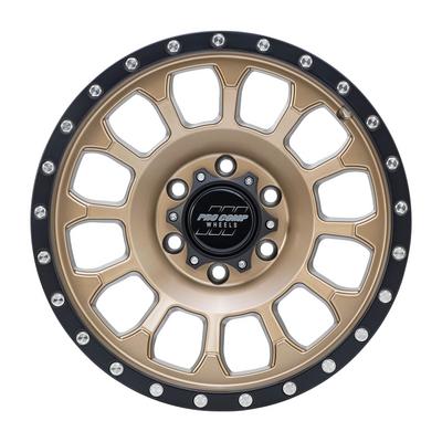 34 Series Rockwell Wheel, 17×8.5 with 6 on 135 Bolt Pattern – Matte Bronze – 9634-78536 view 4