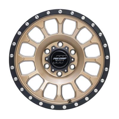 Pro Comp 34 Series Rockwell Wheel, 17×8.5 with 6 on 5.5 Bolt Pattern – Matte Bronze – 9634-78583 view 3