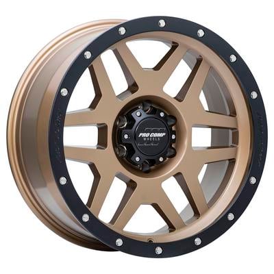 41 Series Phaser Wheel, 20×9 with 6 on 5.5 Bolt Pattern – Matte Bronze – 9641-298345 view 1