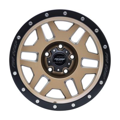 41 Series Phaser Wheel, 17×9 with 5 on 5 Bolt Pattern – Matte Bronze – 9641-7973 view 3