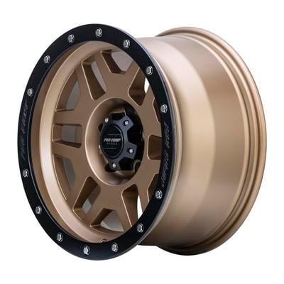 41 Series Phaser Wheel, 17×9 with 5 on 5 Bolt Pattern – Matte Bronze – 9641-7973 view 2