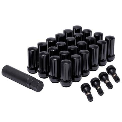 20 PC BLACK LUG NUTS CONVERSION ADAPTER KIT 12X1.5 TO 12X1.5 FOR WHEELS/RIMS