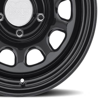 51 Series Rock Crawler, 17×9 Wheel with 5 on 5 Bolt Pattern – Gloss Black – 51-7973F view 2