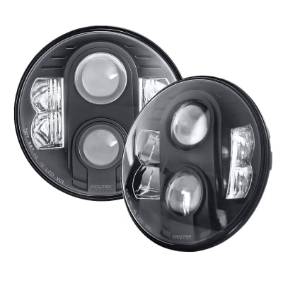 7″ Round LED Driving Headlights – 76402P view 1