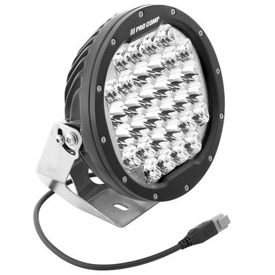Pro Comp 76503 7 Inch LED Round Motorsports Light w/ Brackets & Hardwares 