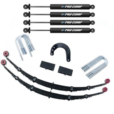 4″ Stage I Lift Kit with PRO-X Shocks – K1008T view 1