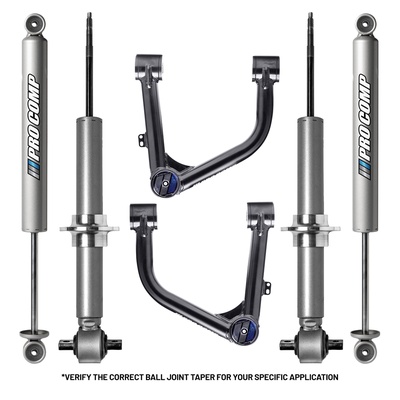 2″ Lift Kit with PRO-M Shocks and Upper Control Arms – K1179MSU view 1