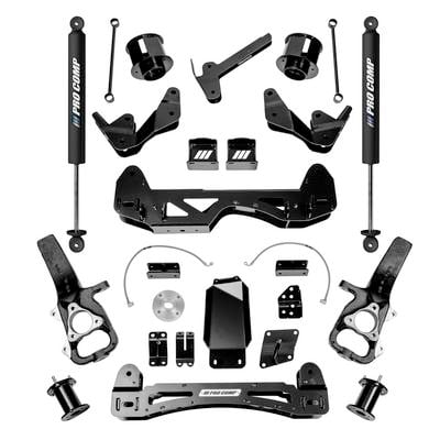 6″ Stage 1 Lift Kit with PRO-X Shocks – K2103T view 1
