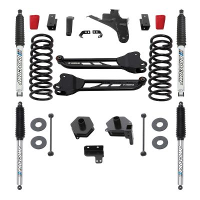 Pro Comp 4 Inch Stage II Suspension Kit with Mono Tube Shocks – Diesel Engines – K2106BP view 1