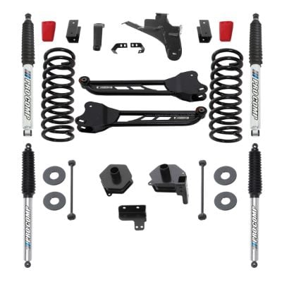 Pro Comp 4 Inch Stage II Suspension Kit with Mono Tube Shocks – Gas Engines – K2108BP view 1
