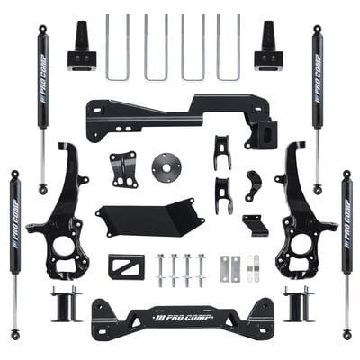6″ Lift Kit with PRO-X Twin Tube Shocks – K4233T view 1