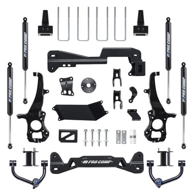 6″ Lift Kit with PRO-X Twin Tube Shocks and Upper Control Arms – K4233TU view 1
