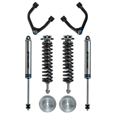 2.5″ Performance Suspension System with PRO-VST 2.5″ Coilovers and Pro Series Upper Control Arms – K5102BXU view 1