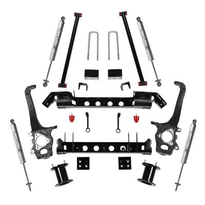 6″ Stage 1 Suspension Lift Kit with PRO-M Shocks – K6006M view 1