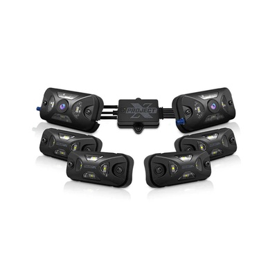 Project X RGB 6-Piece Rock Light Kit With (2) 4K UHD Cameras - LM538817-1