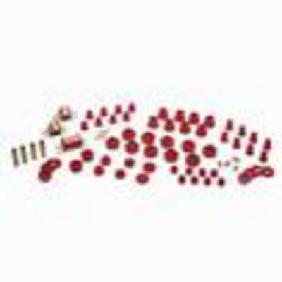 Prothane Complete Bushing Kit (Red) - 2555673