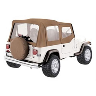 RT Off-Road Complete Soft Top With Clear Windows And Upper Soft Doors (Spice) - CT20037