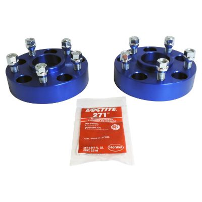 RT Off-Road 1.5 Inch Wide Wheel Spacer Set (Blue) - RT32018