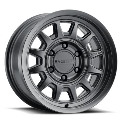 Raceline Wheels Aero, 17x8.5 With 6x139.7 Bolt Pattern - Satin Black - 952B-78560-00
