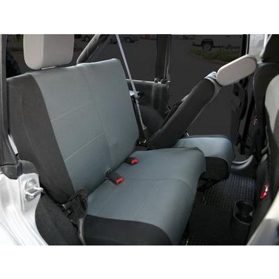 Rampage Custom Fit Polycanvas Seat Cover (Black/Gray) - 5057821