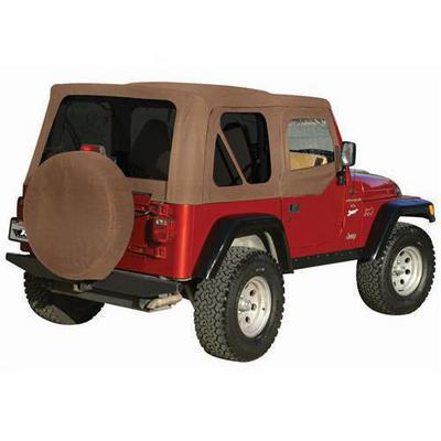 Rampage Complete Soft Top With Tinted Windows And Upper Doors (Spice) - 68517