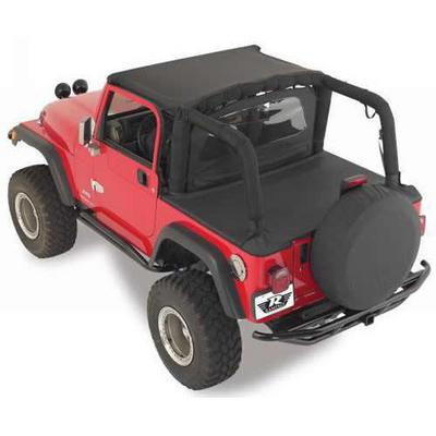 Rampage Jeep Tonneau Cover (Black Denim) - 721015