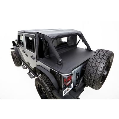 Rampage Jeep Tonneau Cover (Black Diamond) - 731035