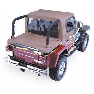 Rampage Jeep Zipper Tonneau Cover (Spice) - 6600117