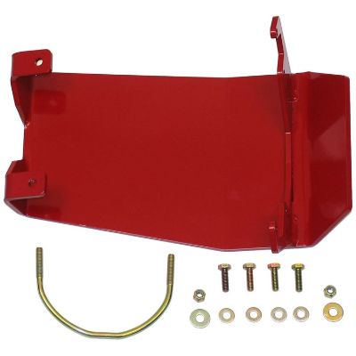 Rancho Rear Differential Glide Plate (Red Powdercoat) - RS6242