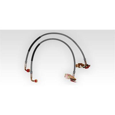 Rancho Extended Length Stainless Steel Front Brake Lines - RS6247
