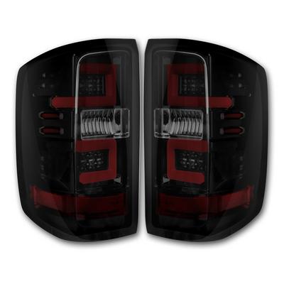 Recon LED Tail Lights (Smoked) - 264238BK