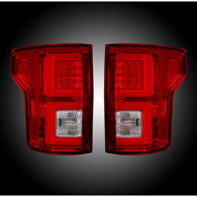 Recon LED Tail Light Assembly (Red) - 264268RD