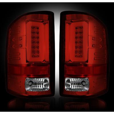 Recon LED Tail Light Assembly (Red Smoked) - 264298RBK