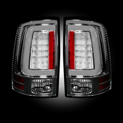 Recon LED Tail Light Assembly (Clear) - 264336CL