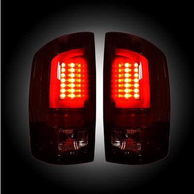 Recon LED Tail Light Assembly (Red Smoke) - 264371RBK