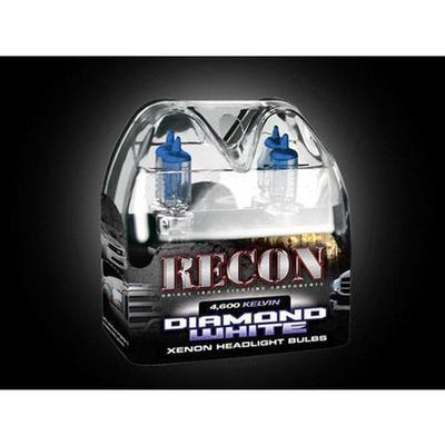 Recon Diamond White XENON Headlight Bulbs (White) - 2649005DW