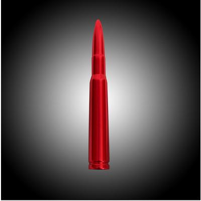 Recon .50 Cal Bullet Shaped Aluminum (Red) - 264ANT50RD