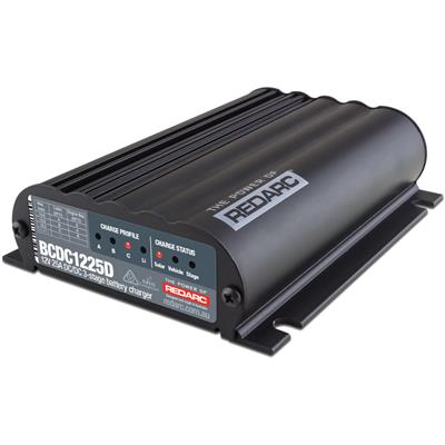 Dual Input 25A In-Vehicle DC Battery Charger - Redarc BCDC1225D