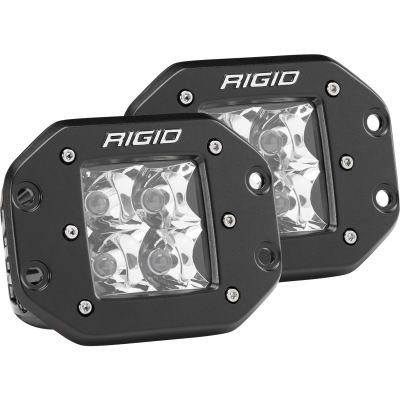 Rigid Industries D-Series Pro Spot Flush Mount LED Light Pods - 212213
