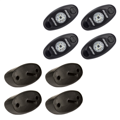 Rigid Industries A-Series LED Rock Light Kit (Amber) - 400243