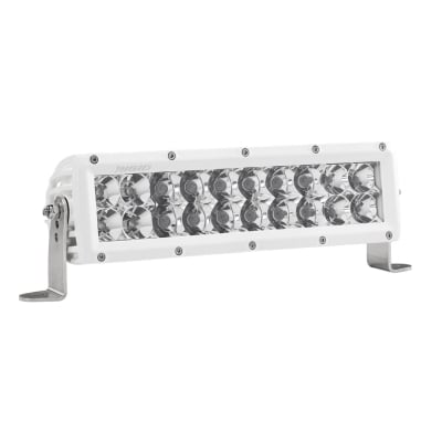 E-Series 10"" Spot/Flood Combo LED Light Bar (White) - Rigid Industries 810313