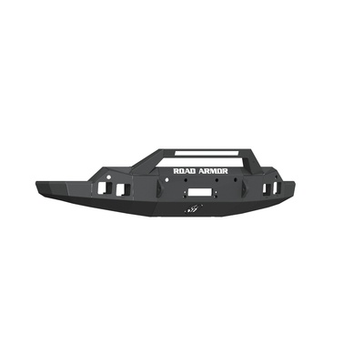 Road Armor Stealth Lighted Pre-Runner Guard Front Winch Bumper (Black) - 2191F3B