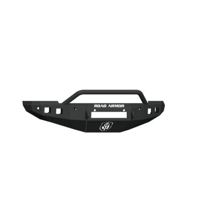 Road Armor Stealth Front Non-Winch Bumper With Pre-Runner Guard With 6 Sensor Holes (Texture Black) - 4162F4B-NW