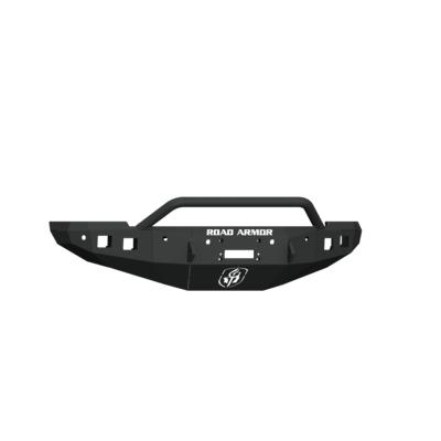 Road Armor Stealth Front Winch Bumper With Pre-Runner Guard With 6 Sensor Holes (Texture Black) - 4162F4B